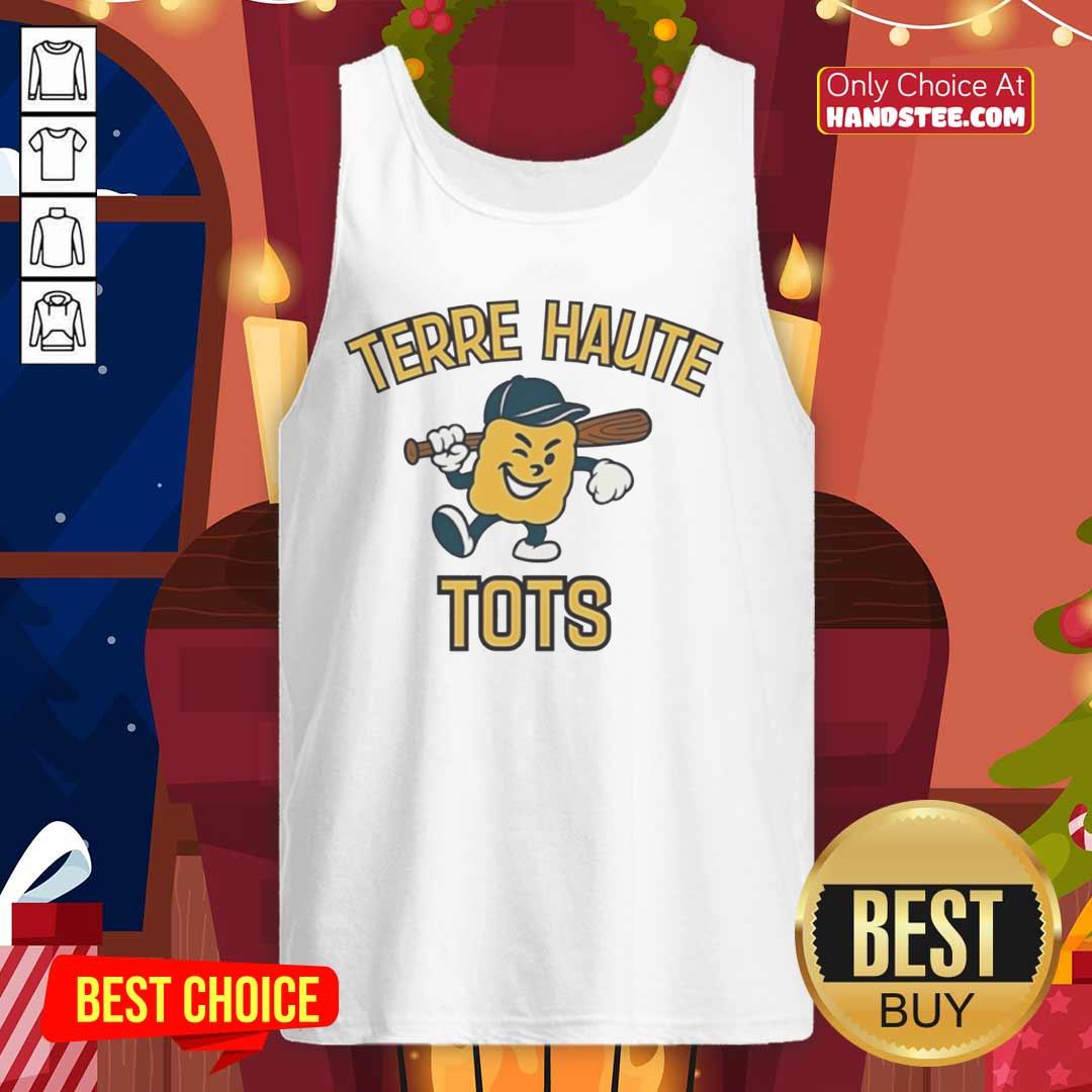 awesome-terre-haute-tots-mascot-tank-top Awesome Terre Haute Tots mascot tank top featuring vibrant colors and playful design, perfect for fans and summer wear.