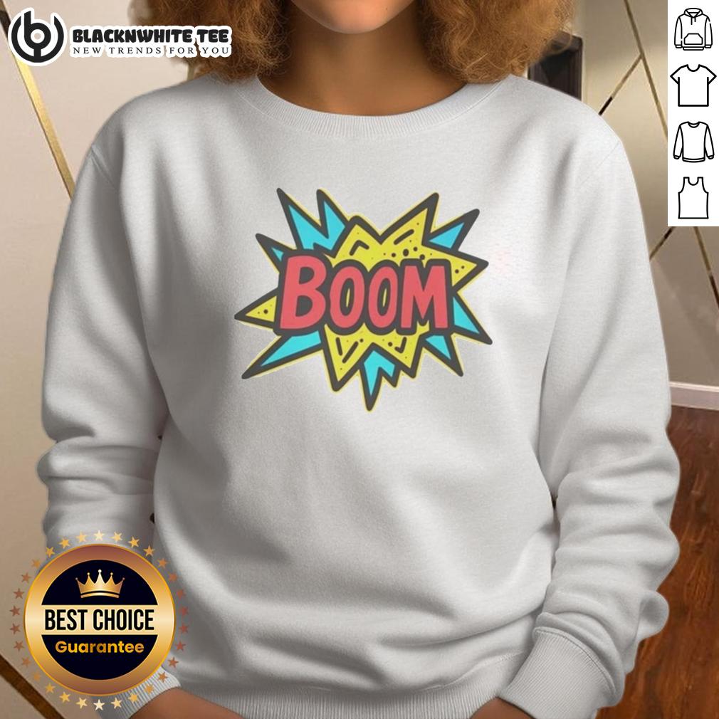 Awesome The Crash Dad Boom Sweatshirt Awesome The Crash Dad Boom Sweatshirt in vibrant colors, perfect for casual wear and showcasing your unique style.
