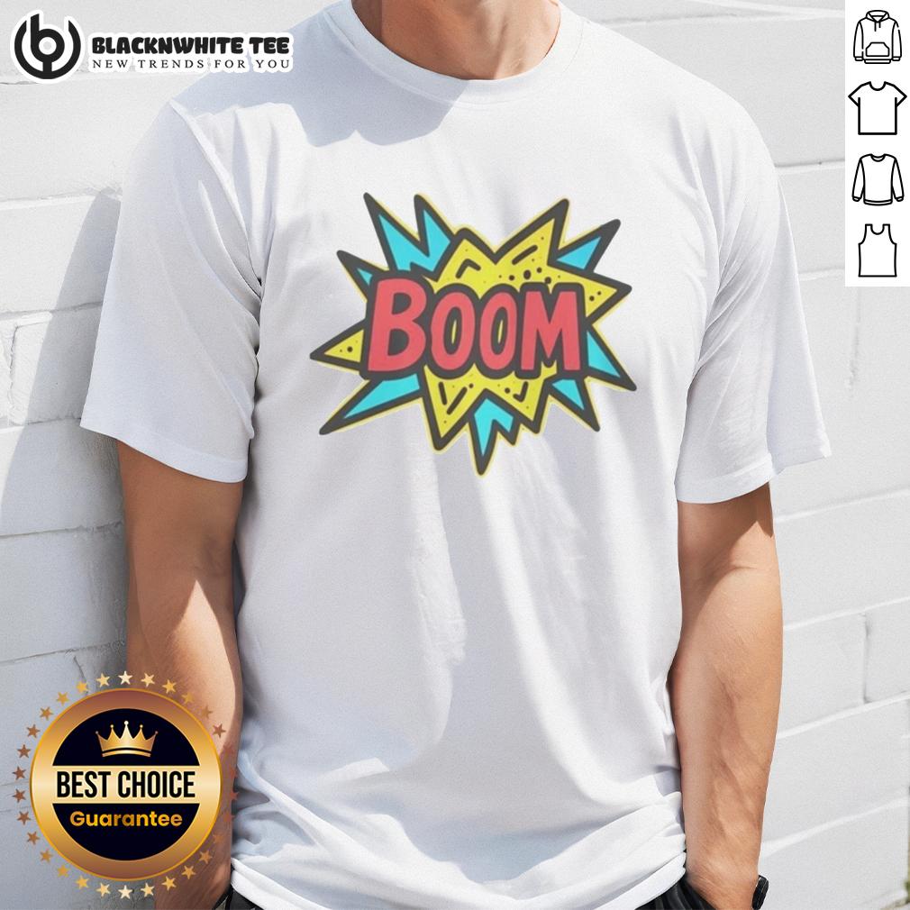 Awesome The Crash Dad Boom T Shirt Alt Text: Awesome The Crash Dad Boom T-Shirt featuring a fun graphic design, perfect for dads with a sense of humor.