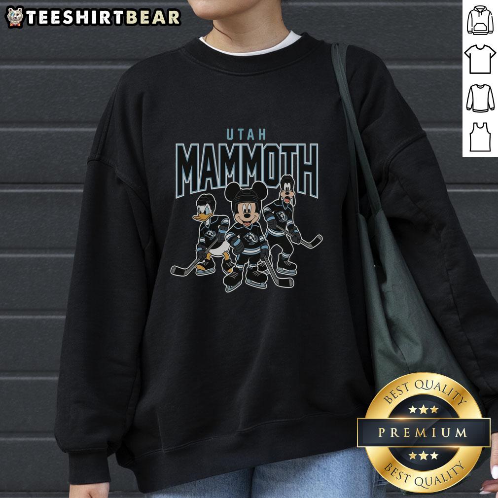 awesome-utah-mammoth-disney-team-ice-hockey-sweatshirt Awesome Utah Mammoth Disney Team ice hockey sweatshirt featuring vibrant colors and a stylish design.