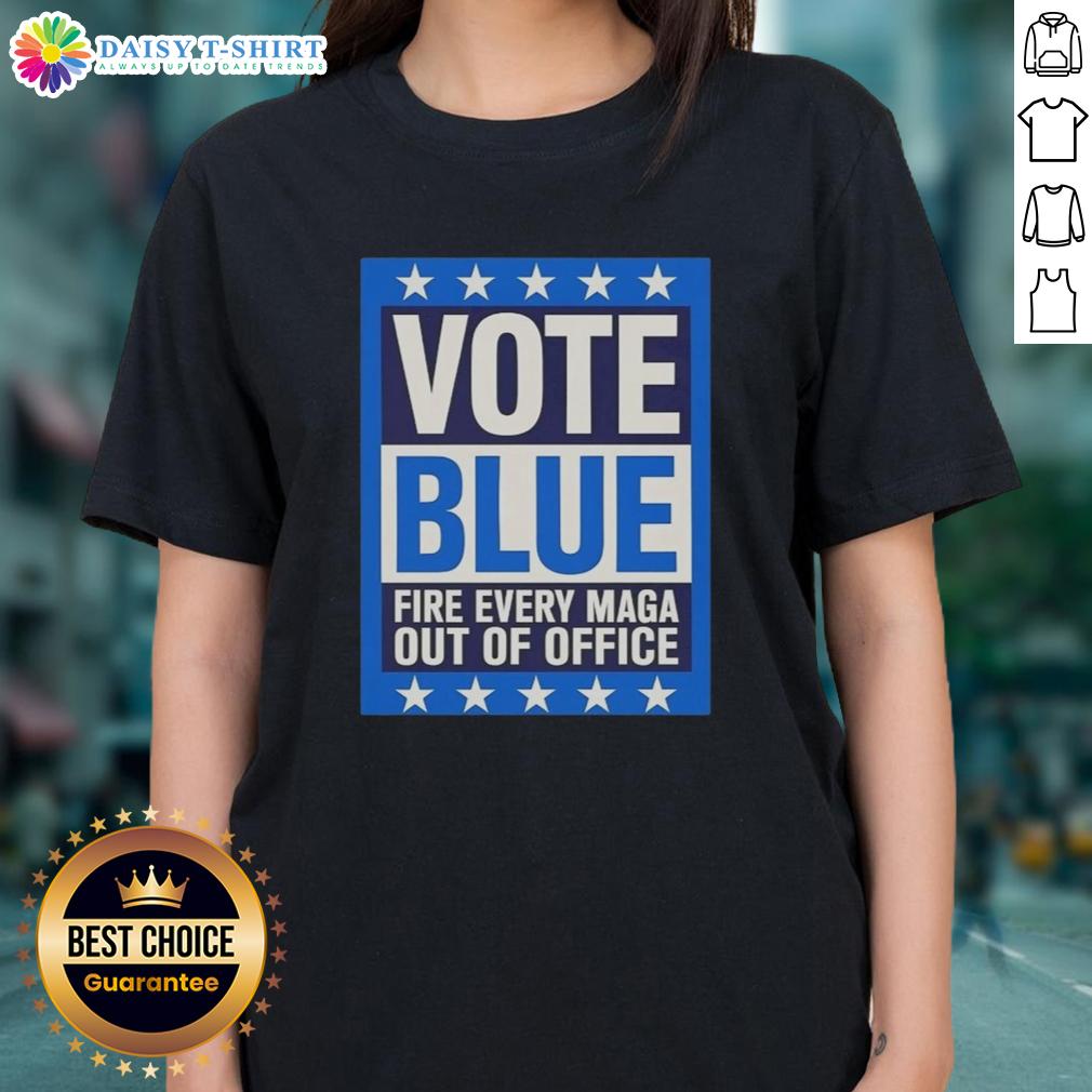 Awesome Vote Blue Fire Every Maga Out Of Office Ladies Tee Awesome Vote Blue Fire Every Maga Out Of Office Ladies Tee featuring bold graphics and vibrant colors.