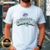 Alt Text: Awesome Wagner Seahawks MAAC Water Polo Champions 2026 logo on a stylish t-shirt design for fans.