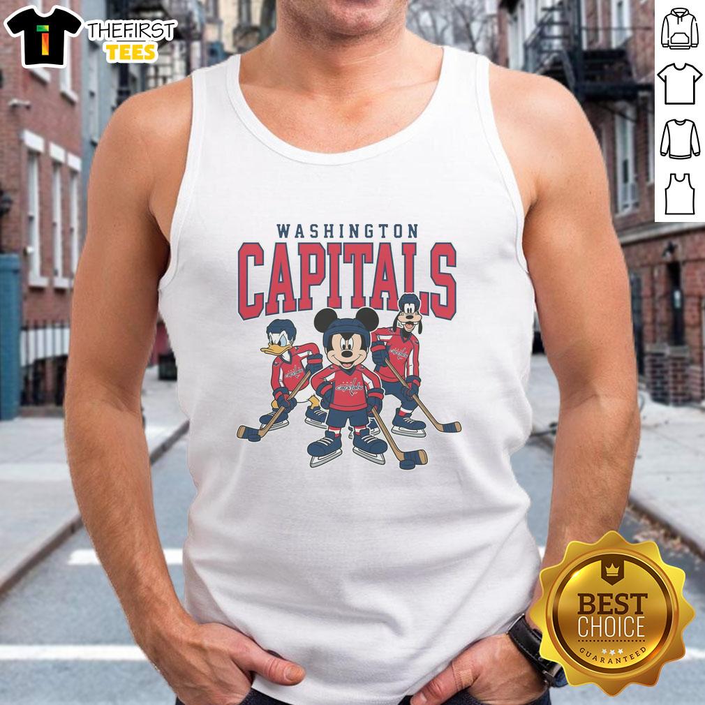 awesome-washington-capitals-disney-team-ice-hockey-tank-top Awesome Washington Capitals Disney team ice hockey tank top featuring vibrant graphics and a sporty design.