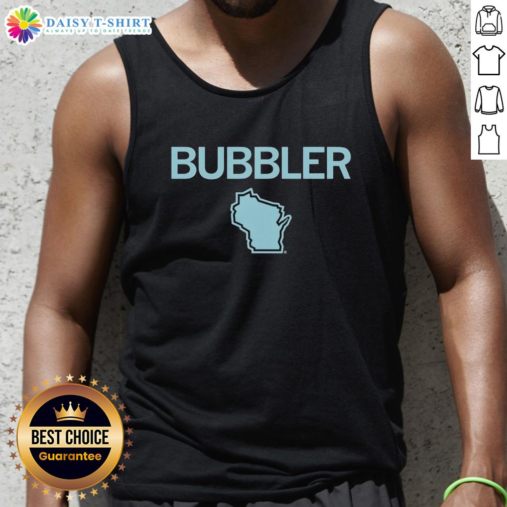 Awesome Wisconsin Bubbler Map Tank Top Awesome Wisconsin Bubbler Map Tank Top featuring a vibrant design showcasing iconic Wisconsin water fountains.