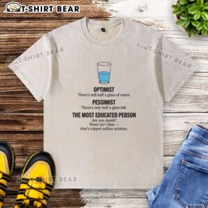 Official Half Full Logic Washed T-Shirt in vibrant colors, showcasing a stylish design for casual wear.