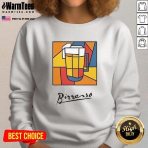 Official Birrasso Sweatshirt in navy blue, featuring a stylish logo and comfortable fit for everyday wear.