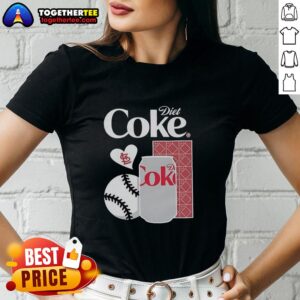 Awesome Cardinals Diet Coke Night Ladies Tee featuring vibrant team colors and design perfect for game day.