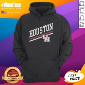 Premium Houston Sideline Red Hoodie for stylish comfort on game day, featuring team logo and high-quality materials.