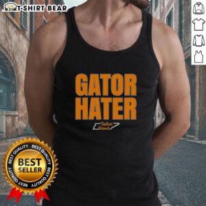 Original Gator Hater Tennessee Football Rivalry fan tank top showcasing team spirit and vibrant colors for game day.