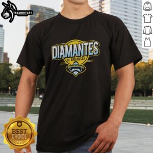 Good Arkansas Travelers Diamantes De Arkansas T-Shirt featuring a stylish design for baseball fans and Arkansas supporters.