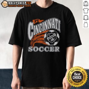 Nice FC Cincinnati Retro Heritage T-Shirt featuring vintage design and team logo for dedicated fans.