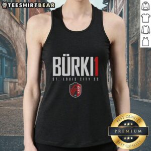 Premium Roman Burki St. Louis City SC Elite Tank Top in vibrant colors, perfect for fans and summer wear.