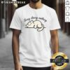 Alt Text: Adorable 'Cute Kitty Busy Doing Nothing' T-Shirt featuring a playful cat design, perfect for cat lovers and casual wear.