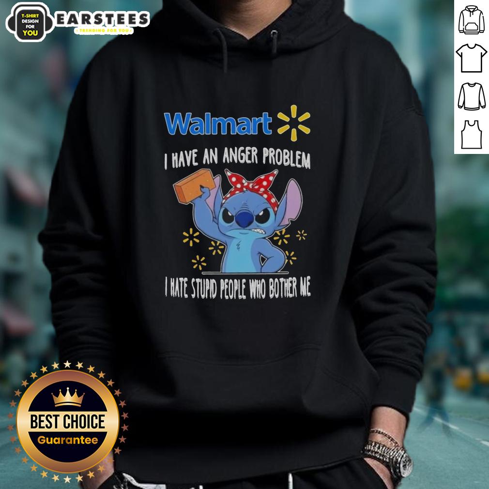 cute-stitch-x-walmart-i-have-an-anger-problem-i-hate-stupid-people-who-bother-me-hoodie Alt Text: Cute Stitch X Walmart hoodie featuring 'I Have An Anger Problem I Hate Stupid People Who Bother Me' design.