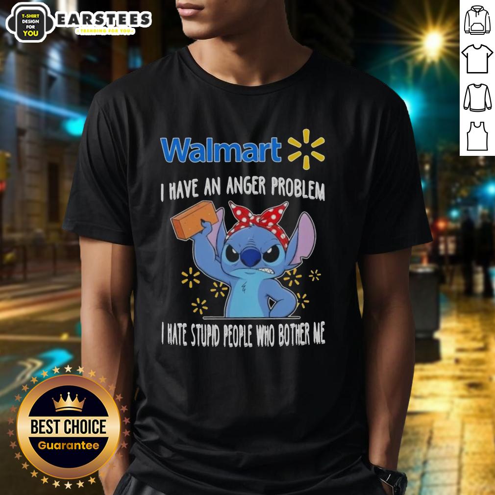 cute-stitch-x-walmart-i-have-an-anger-problem-i-hate-stupid-people-who-bother-me-t-shirt Stitch X Walmart 'I Have An Anger Problem' T-Shirt featuring a cute design, perfect for expressing frustration humorously.