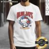 Cute Toronto Blue Jays Hello Kitty T-Shirt featuring a playful design, perfect for baseball fans and Hello Kitty lovers.