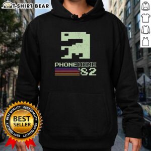 Hot Signal Sent 82 hoodie in stylish black, perfect for casual wear and street fashion enthusiasts.