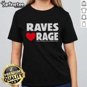 Good Raves Love Rage Summer Smash 2026 Festival black trucker ladies tee featuring vibrant graphics and a stylish design.