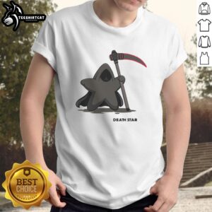 Pretty Death Star Star Wars Reaper T-Shirt featuring a stylish graphic design for fans of the iconic sci-fi series.