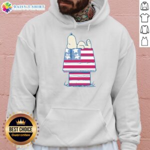Nice Peanuts Snoopy Patriotic Kennel Independence Day Hoodie featuring Snoopy in a festive design for July 4th celebrations.