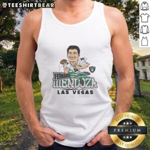 Nice Las Vegas Raiders Fernando Mendoza tank top featuring bold team colors and logo, perfect for game day style.