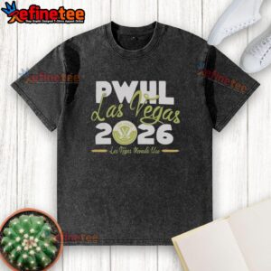 Official PWHL Las Vegas Stadium Essentials Gotcha Washed T-Shirt in vibrant colors, perfect for fans and casual wear.