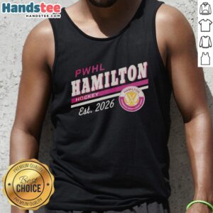 Official Duke PWHL Hamilton Pour Adultes Sportiqe tank top featuring a stylish design for sports enthusiasts.