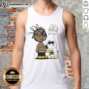 Top Peanuts Ol Dirty Bastard tank top featuring vibrant graphics and a stylish design for hip-hop fans.