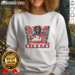 Alt Text: Stylish New York Giants Arvell Reese sweatshirt featuring team colors and logo, perfect for fans and casual wear.