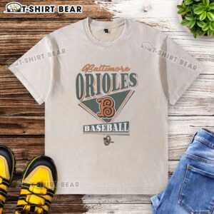 Awesome Baltimore Orioles MLB 2026 City Connect washed t-shirt showcasing team pride and stylish design.