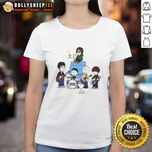 Good Snoopy Peanuts Oasis Ladies Tee featuring a vibrant Snoopy design perfect for casual wear and Peanuts fans.
