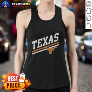 Stylish Top Texas Sideline Tank Top for summer sports, featuring a comfortable fit and vibrant team colors.