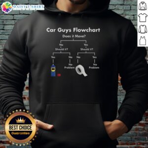 Good Car Guys Fix Flow Hoodie featuring a stylish design for car enthusiasts, perfect for casual wear and automotive events.