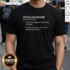 Alt Text: Funny Hooliganism T-Shirt featuring playful design and slogan about acting foolishly and popping out for fun.