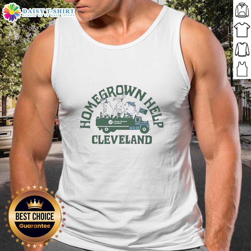 Funny People'S Flag Of Cleveland Homegrown Help 2026 Vintage Tank Top Alt Text: Funny Peoples Flag of Cleveland Homegrown Help 2026 Vintage Tank Top featuring a playful design and vibrant colors.