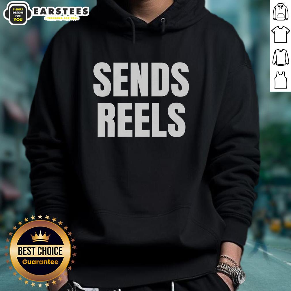 funny-sends-reels-hoodie Funny Sends Reels Hoodie featuring a playful design and vibrant colors, perfect for casual wear and humor enthusiasts.