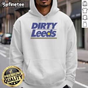 Good Dirty Leeds hoodie featuring a stylish design, perfect for fans of Leeds culture and streetwear fashion.