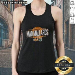Good Arkansas Travelers tank top featuring colorful Arkansas Mad Mallards design for stylish travel enthusiasts.