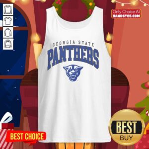 Pretty Georgia State Panthers classic logo tank top featuring vibrant colors and stylish design for fans.