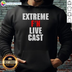 Nice Extreme Fn Live Cast Hoodie featuring a stylish design, perfect for casual wear and street fashion enthusiasts.