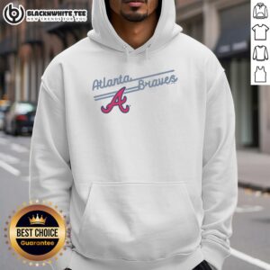 Hot Atlanta Braves Soft As A Grape Hoodie in vibrant colors, perfect for fans to show team spirit and stay cozy.