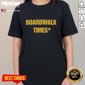Official Boardwalk Times Star Ladies Tee featuring a stylish design, perfect for casual outings and summer wear.
