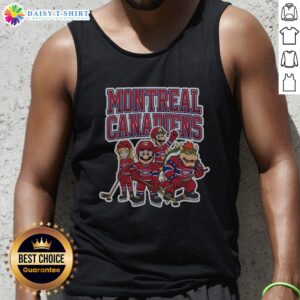 Awesome Montreal Canadiens Super Mario Team ice hockey tank top featuring vibrant graphics and a sporty design.
