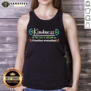 Vintage tank top with 'Good Kindness' print, perfect for easy and awesome everyday practice in kindness.
