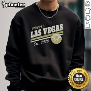 Official PWHL Las Vegas Sportiqe Duke Est 2026 T-Shirt - Image 5