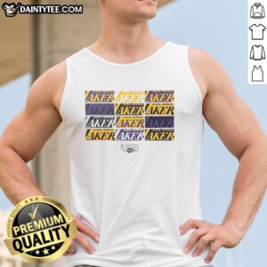 2026 Playoffs Game 3 Los Angeles Lakers tank top showcasing team spirit and vibrant colors for fans.
