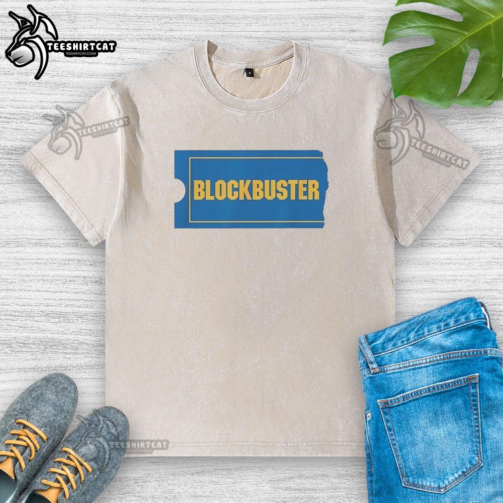 good-blockbuster-be-kind-rewind-washed-t-shirt Good Blockbuster Be Kind Rewind washed t-shirt featuring retro design and vibrant colors for nostalgic movie lovers.