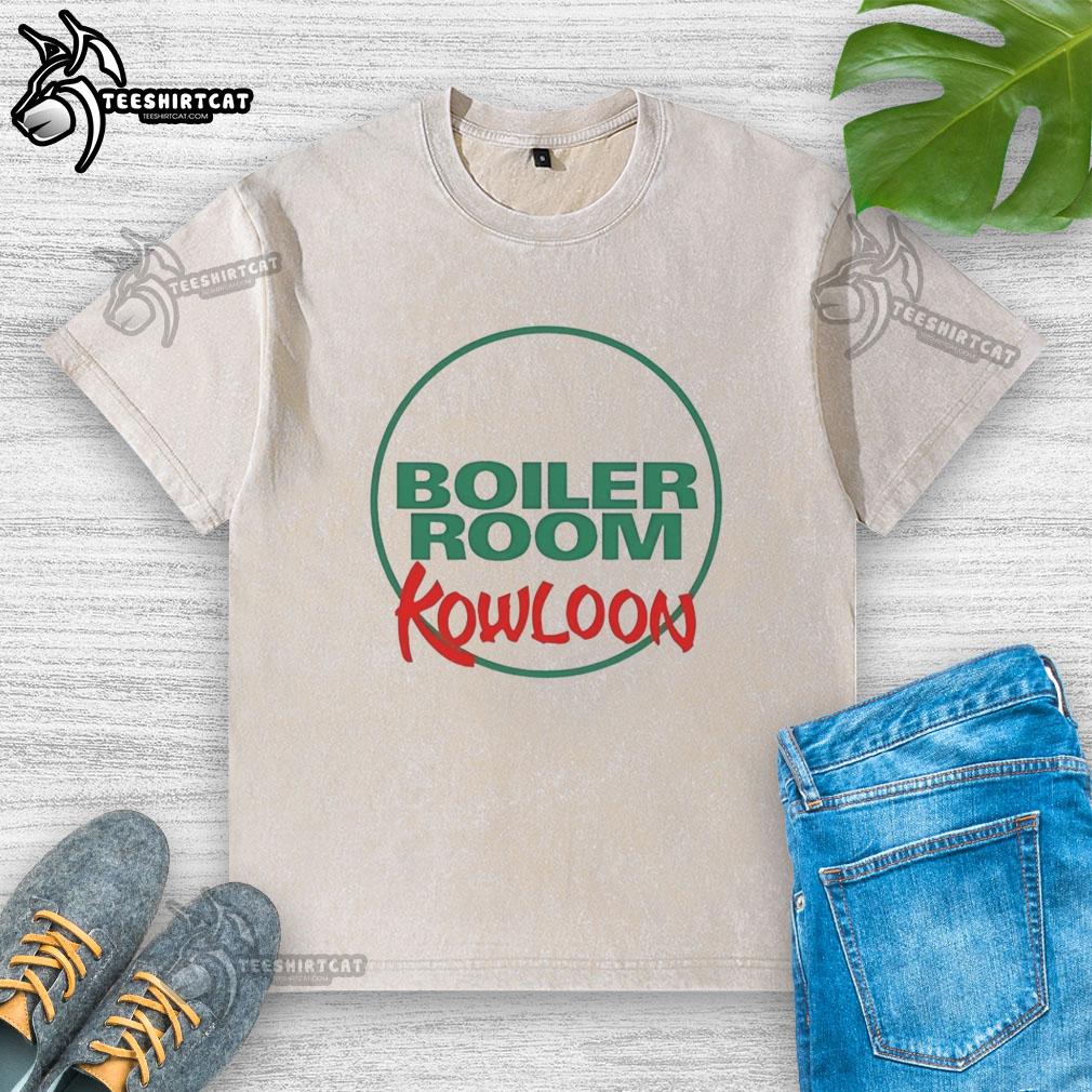 good-boiler-room-kowloon-washed-t-shirt Good Boiler Room Kowloon washed t-shirt featuring a relaxed fit and trendy design, perfect for casual wear.