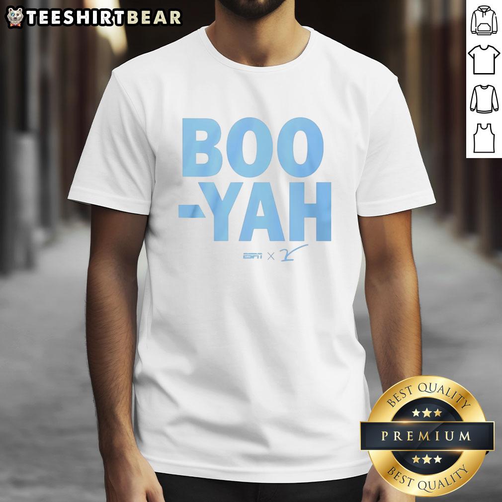 good-boo-yah-espn-t-shirt Good Boo Yah ESPN T-Shirt featuring bold graphics and vibrant colors for sports fans and casual wear enthusiasts.