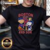 Good Boston Red Sox MLB x Charlie Brown & Snoopy Peanuts T-Shirt, celebrating baseball since 1901.